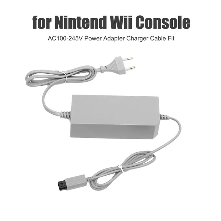 AC зарядное устройство адаптер для Nintendo Wii консоли US/EU разъем Замена 100-245V домашний настенный источник питания игровой