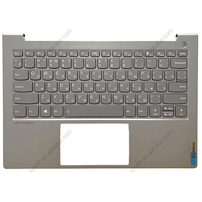 Original New RU Russian Keyboard For Lenovo ThinkBook 13s G2 ITL ARE With Palmrest Upper Cover Case Backlight Grey