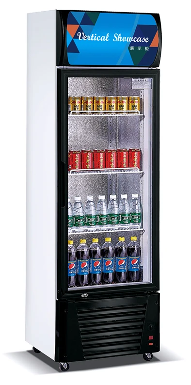 Super market display counter commercial refrigerator showcase