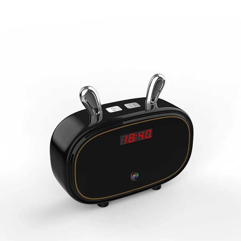 Bluetooth Wifi Clock 1080P Smart Mini Camera Focus Technology OEM Logo