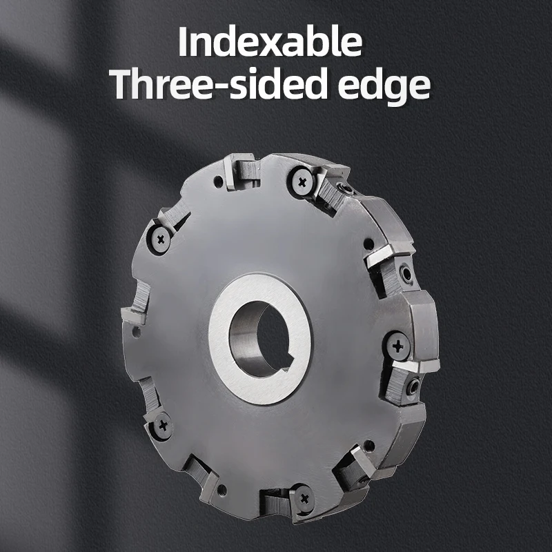 arestun Three edge milling cutter CNC indexable disc face milling cutter