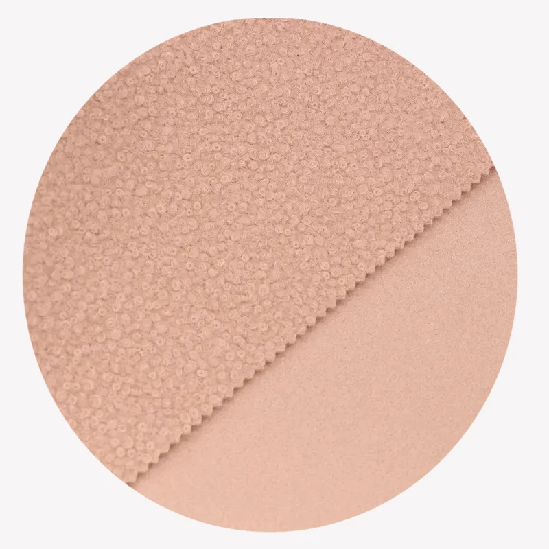 High Quality 100%Polyester 360GSM Anti-Pill Knitted Polar Fleece Fabric With Double Brushed Fabric For Women Coat