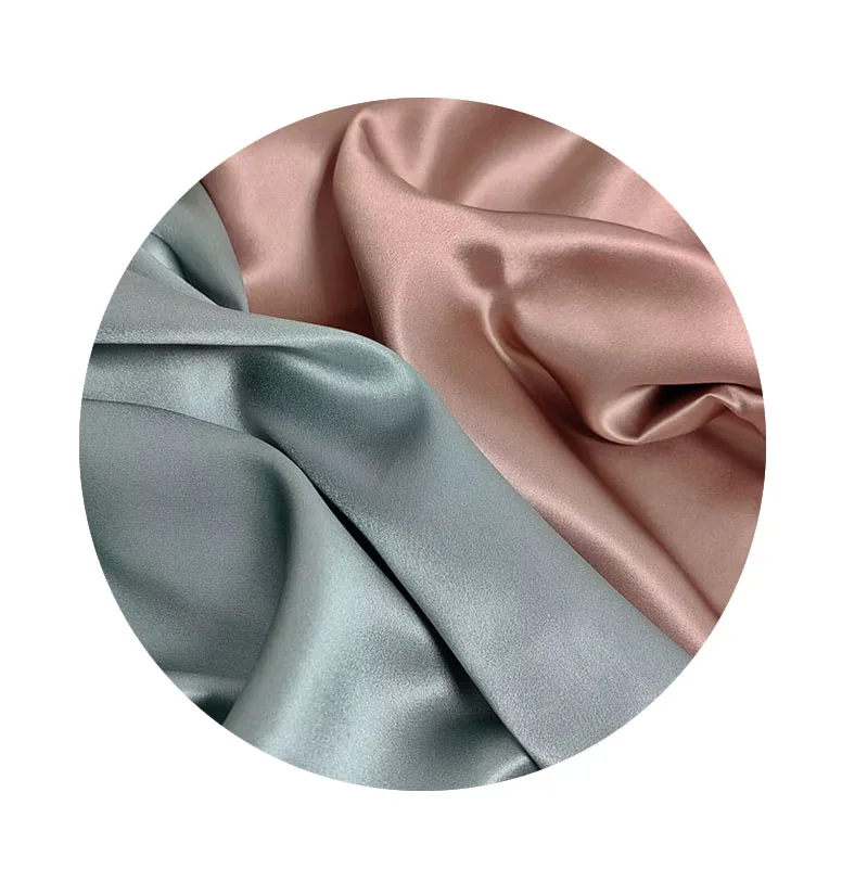 Oeko Tex Fabric 25MM 100% mulberry Silk 280cm Width Multi color Satin Fabric for  Curtain Furniture Silky