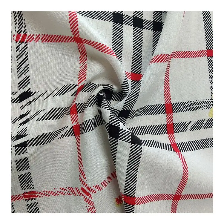 
Ecovero factories woven 45s rayon textile spun printed viscose shirt fabric for somali baati dress 