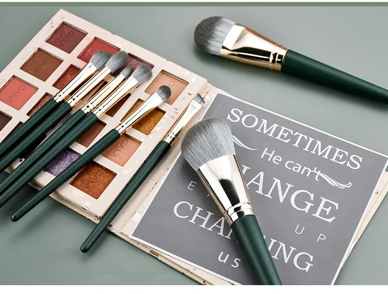 Manufacturers OEM 14 Pcs Soft Hair Foundation Buffing Vegan Professional Makeup Cosmetic Brushes Set