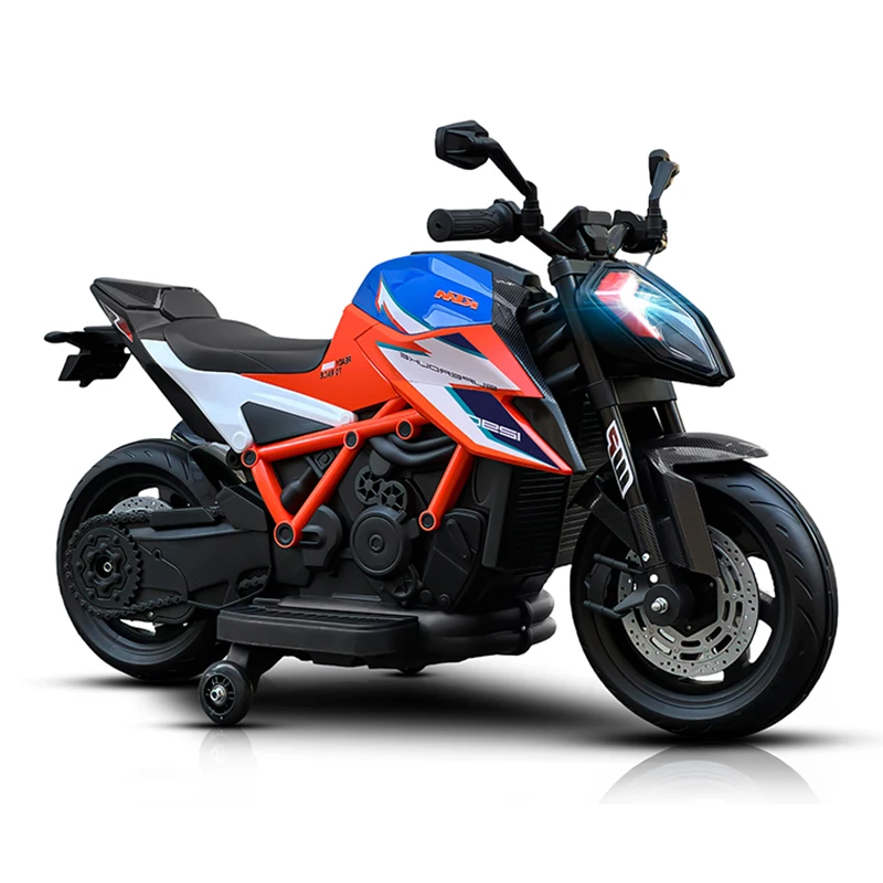 2024 оптовая продажа лицензированные детские игрушки KTM мотоциклы для детей 10 лет катание на мотоцикле автомобиле Детский Электрический мотоцикл
