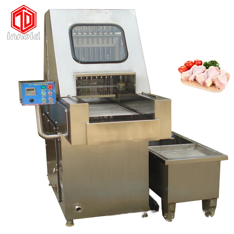 Stainless Steel Meat Saline Solution Injector Brine Injecting Machine