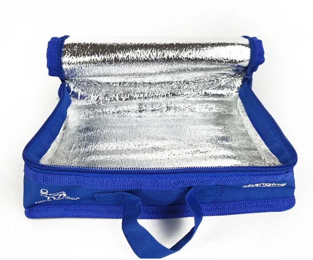 Thermal insulation round tpu meal prep folding ice cream oxford backpack breastmilk lunch picnic insulation thermal cooler bags