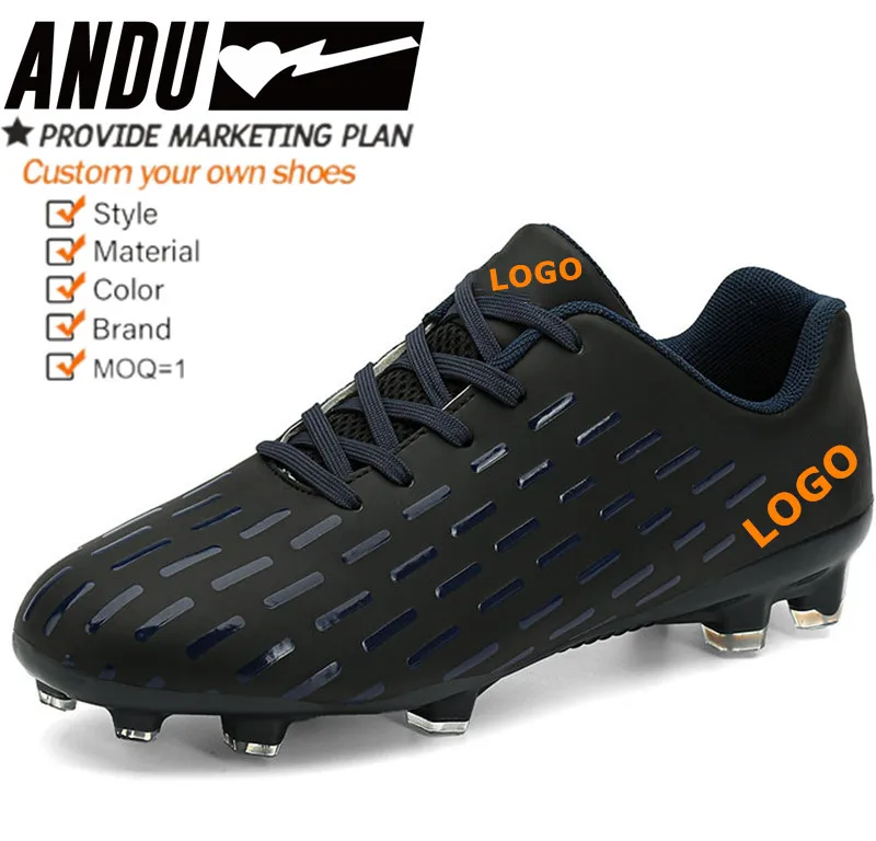 Size 32-45 Manufacturers Custom Design Made High Quality Soccer Shoes 2023 Men OEM Professional Football Boots