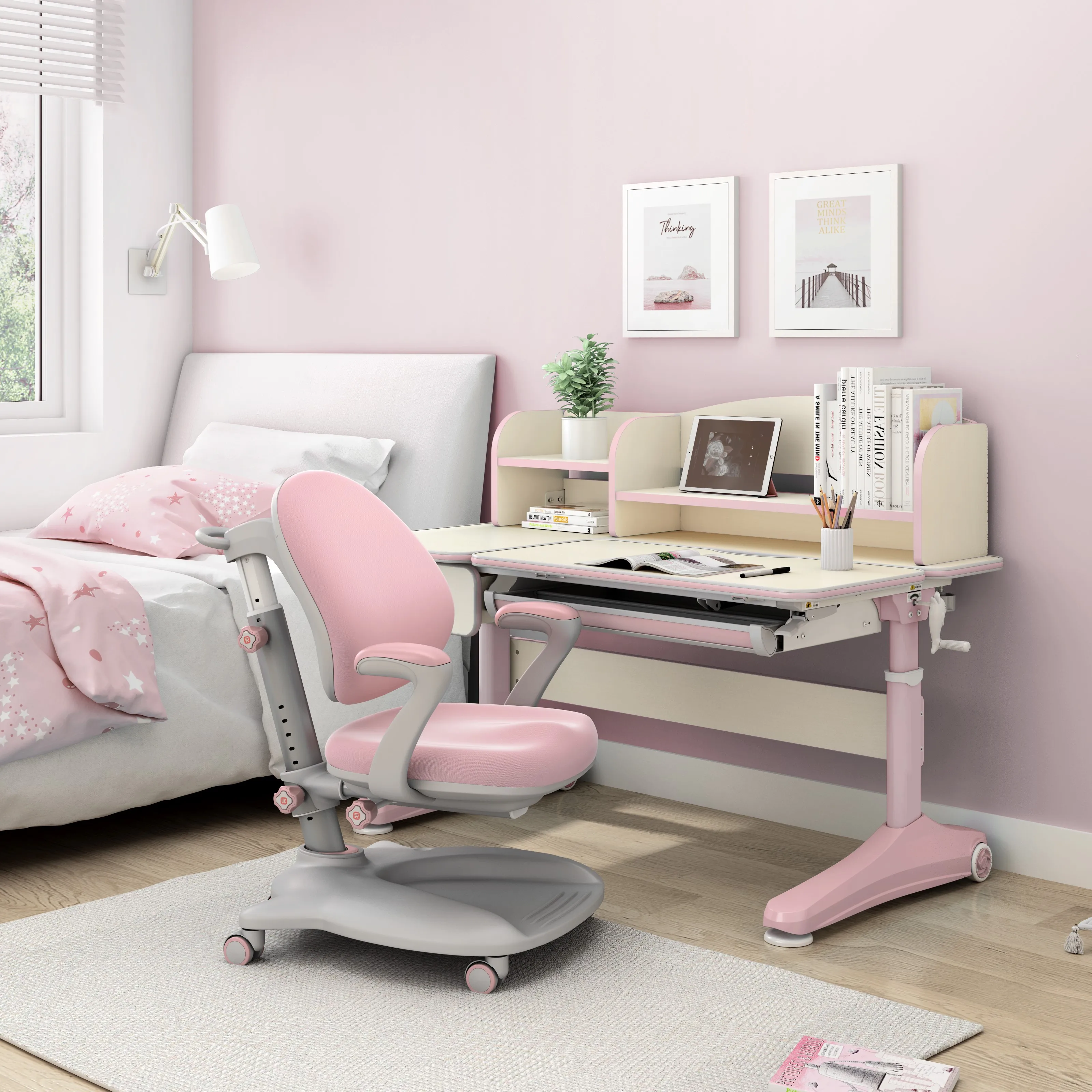 
Sihoo Study Child Ergonomic Table Chair Kids Study Room Chair For Learning 