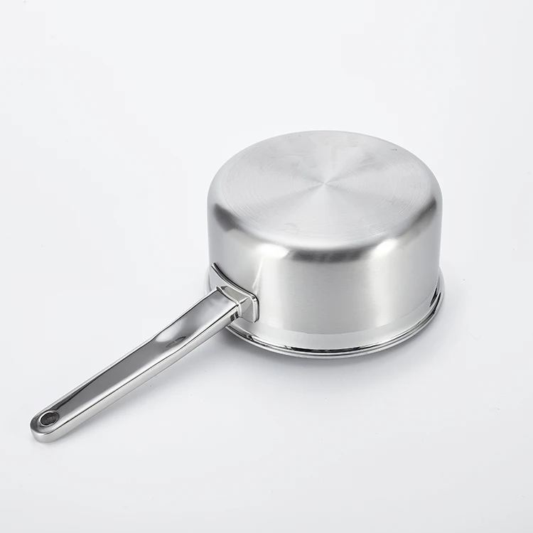 High End 1.6QT трижды конструкция из нержавеющей стали кастрюля делает приготовление пищи с