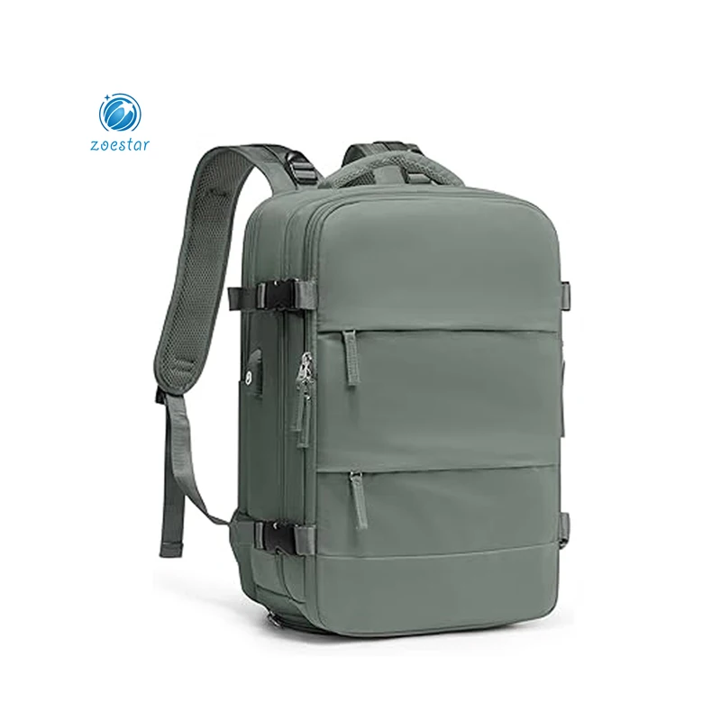 2024 Travel Luggage Laptop Backpack with a USB Port Cabin Backpack Polyester Fashion Waterproof Backpack