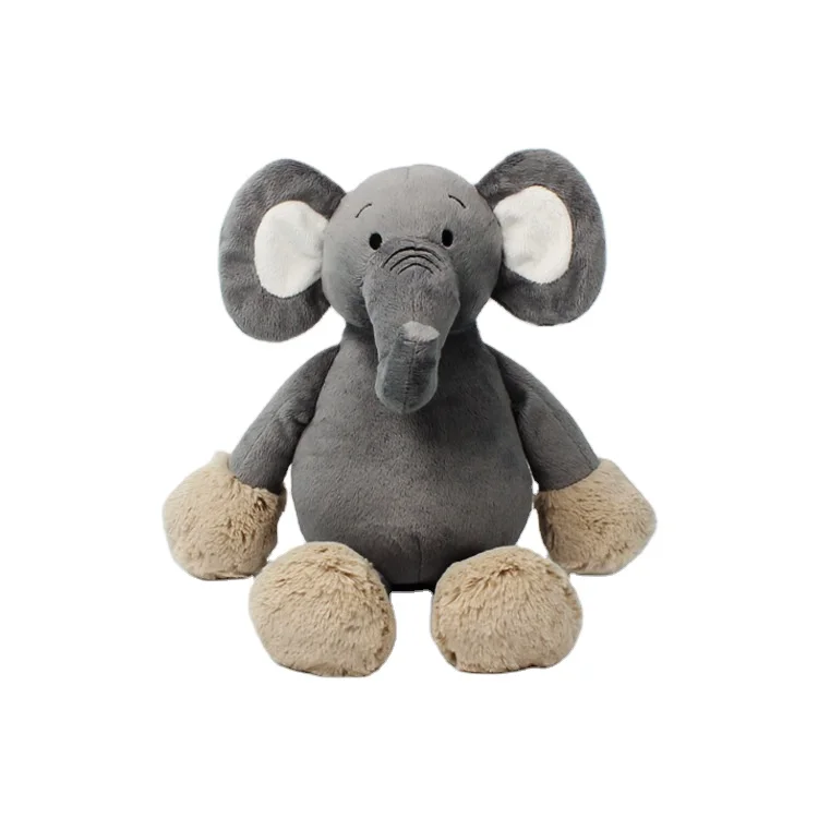 Wholesale Plush toys stuffed animals plush toy elephant doll custom plush elephant stuffed animal Doll for Baby