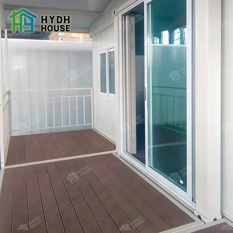 Prefab House Container Expandable Storage Container Best Quality Folding 3 in 1 20feet 40 Foot Contemporary Home Office CN;HEB