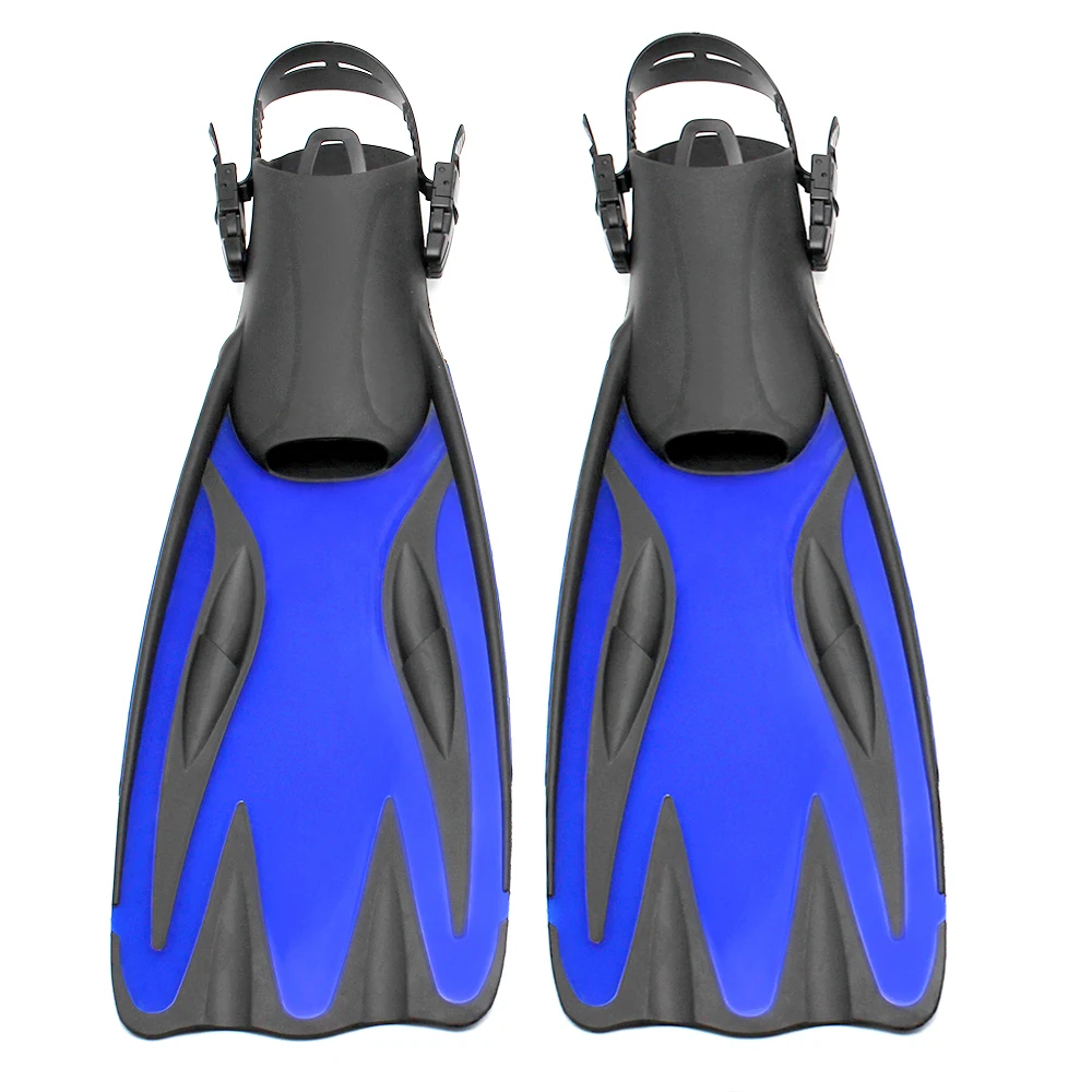 2024 Adjustable Fins Training Scuba Diving Comfortable Swim Long Fins