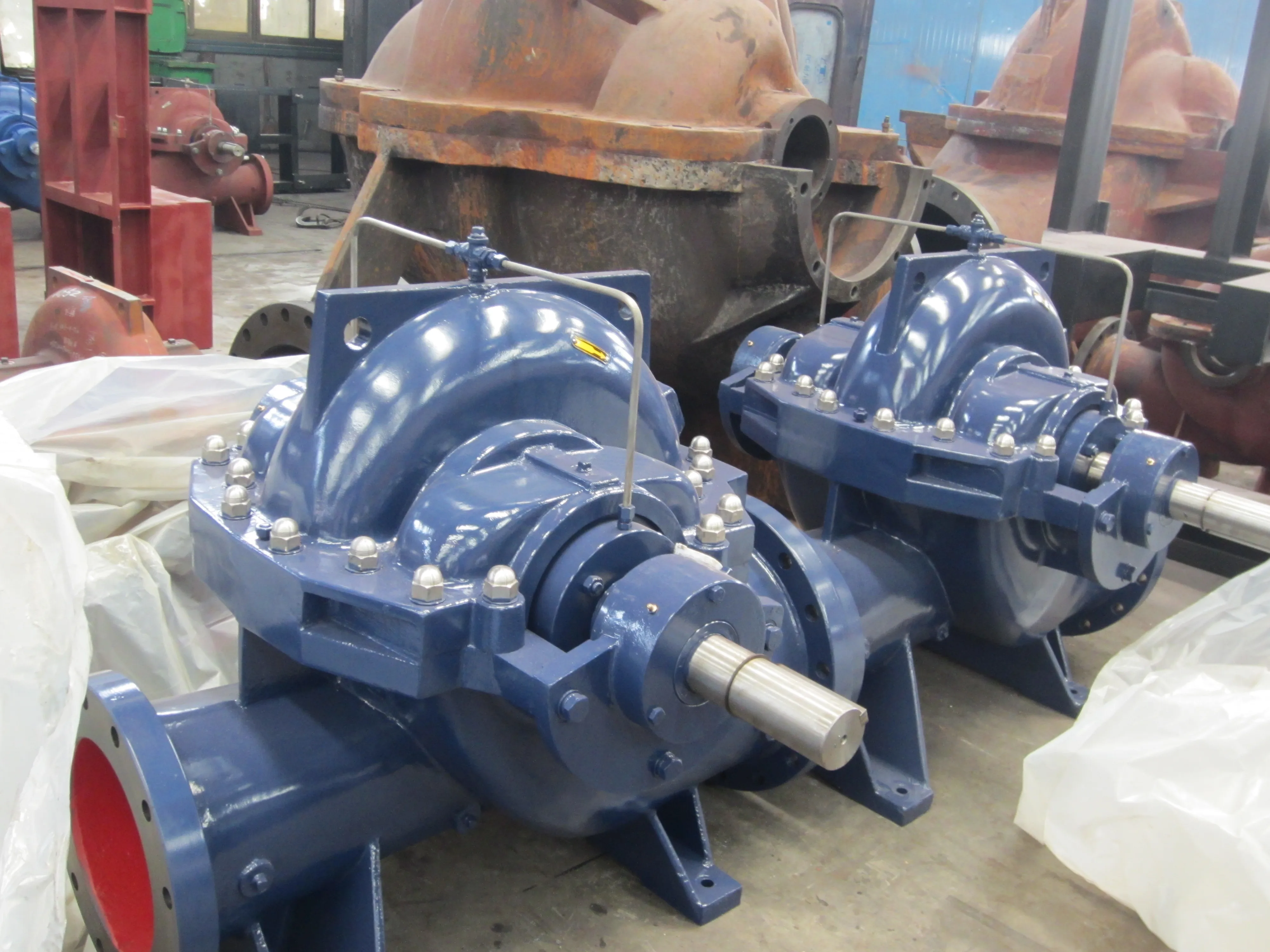 Double Suction Split Case Centrifugal Water Pump Manufacturer for Fire Fighting Pumps