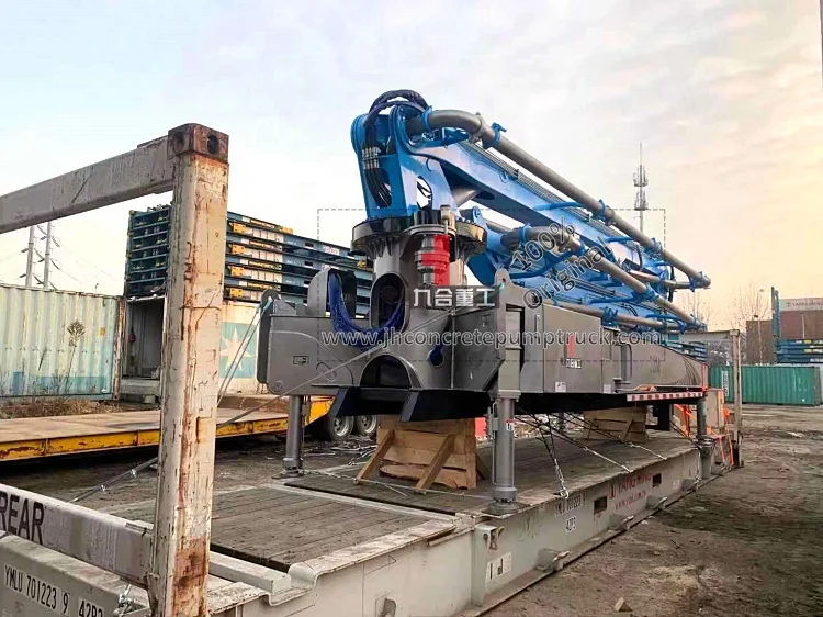 Бетононасос бренда JIUHE 38 м без шасси