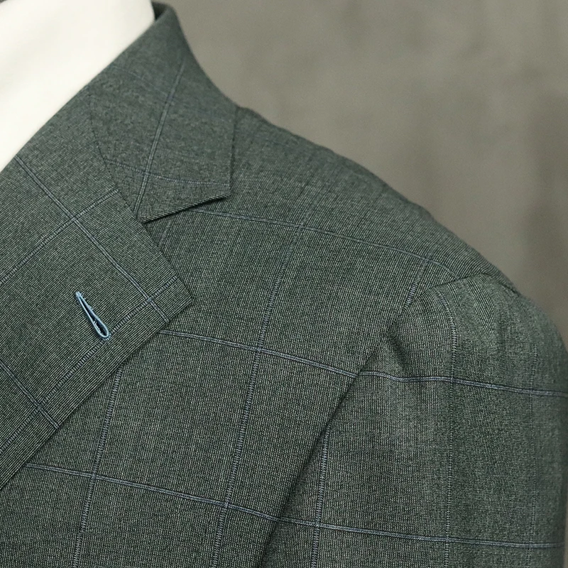 CMT Bespoke Full Canvas Unstructed Hand Made Suit Italian Style Tailor Custom Mens Suit