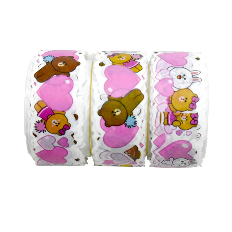 Custom Make Decorative Die Cut Washi Paper Sticker Tape