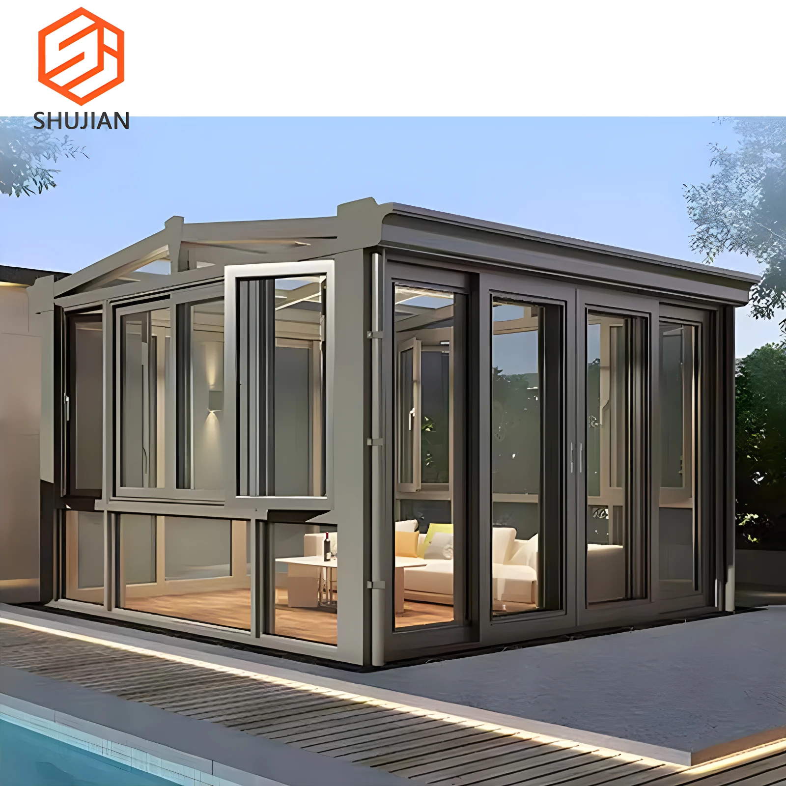 2024 orangery greenhouse garden sunrooms & glass houses greenhouses glass green house Extendable greenhouse victorian