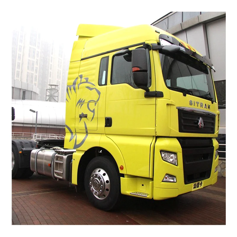 Подержанный Sinotruck новый SITrak тягач 6x4 Euro II III sino грузовик 4x2 440 прицеп с правым приводом для продажи