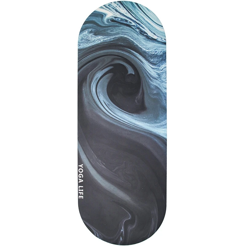 2023 New Shape Oval Scenic Yoga Mat