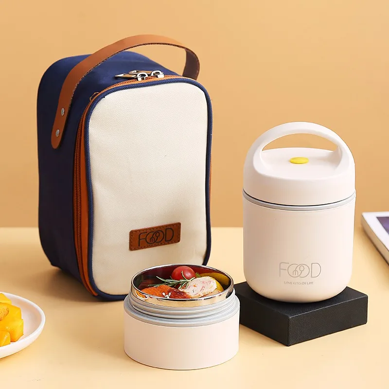 680M L Thermos  Stainless Steel Vacuum Food Flask