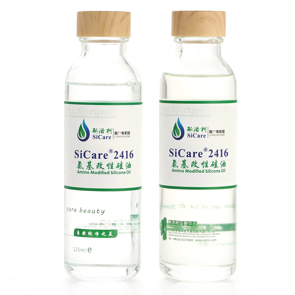 Low surface tension enhance the hydrophobicity  of hair surface SiCare2416