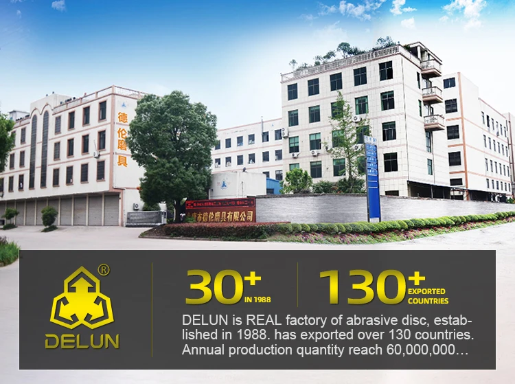 4inch 100x16mm DELUN flap disc 4 inch alumina zirconia high performance flap wheel for stainless steel