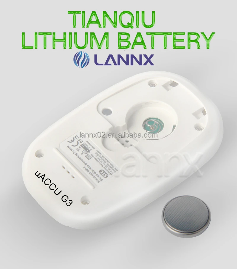LANNX uACCU G3 Cheapest Continuous Glucose Monitoring System Sensor Rapid Test All-in-One Kit Test Strips glucose meter