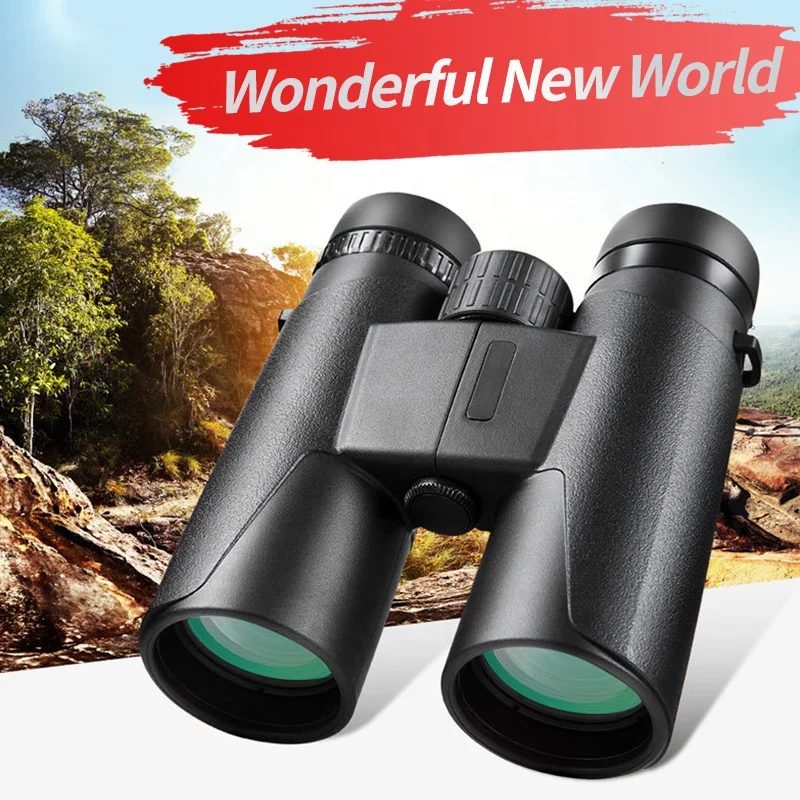 10X42 Binoculares Steel Waterproof Ouoculars for tdoor Night Vision Telescope Binoculars Long Range  BinOutdoor Hiking Birding