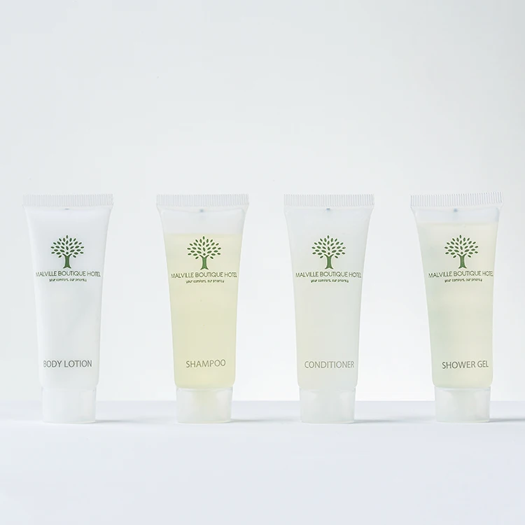 LINENPRO Hotel Amenities Custom Hotel Bathroom Amenities 5 Star Hotel Premium Shampoo And Conditioner Set
