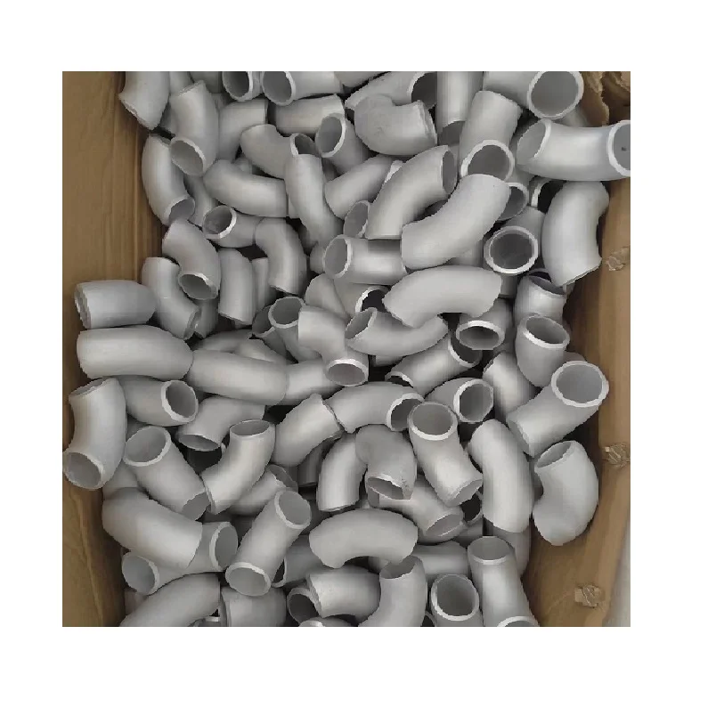 Mild Steel Carbon Steel Curves 45 90 180 Degree Long Short Radius Welded Elbow Tube Connector Bend Pipe Fittings