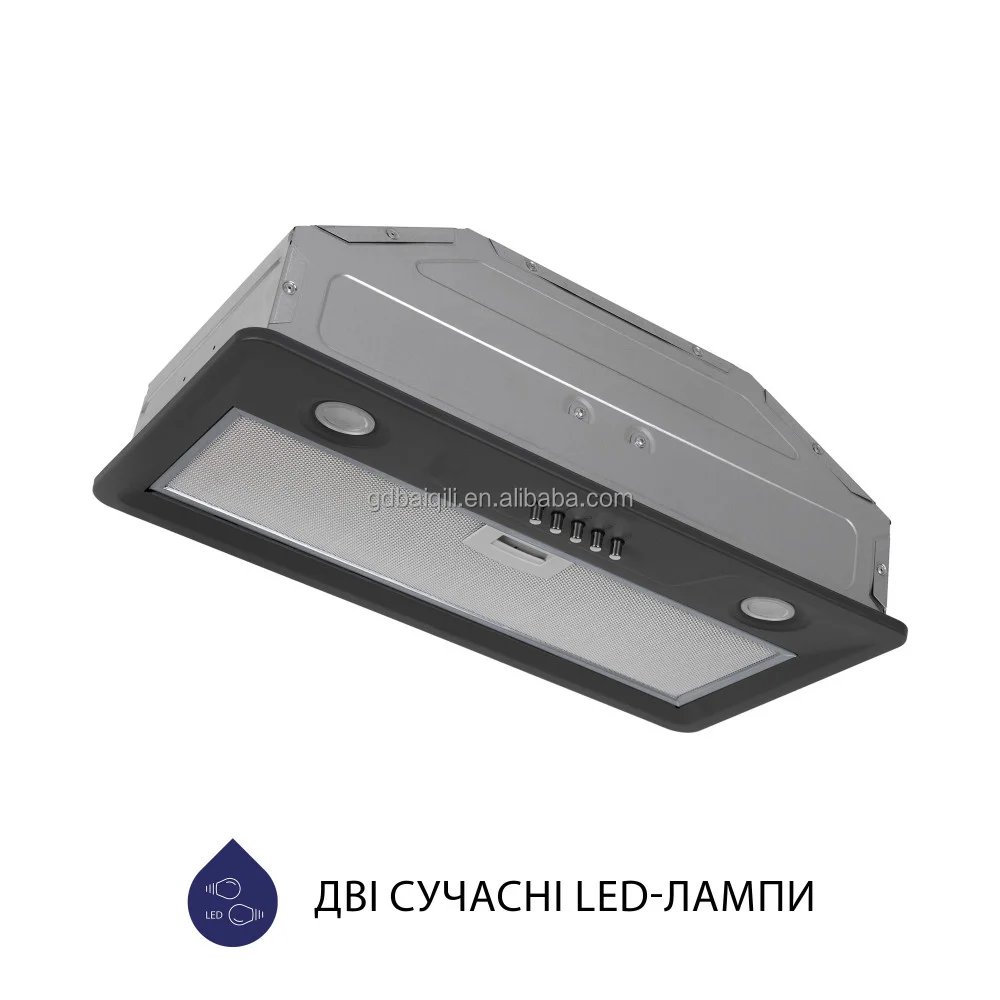 built-in cooker hood aluminum filter insert range hood charcoal filter  52cm  under cabinet