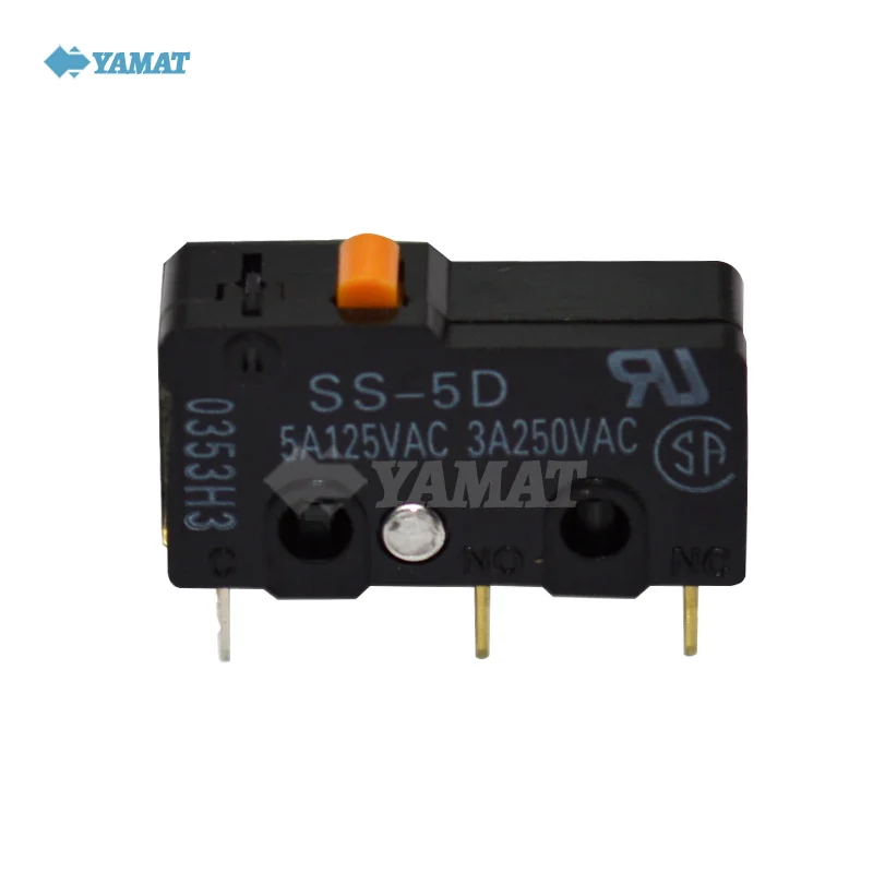 Switch SS-5D Subminiature basic switches Micro stroke limit switch from YAMAT Sold in stock