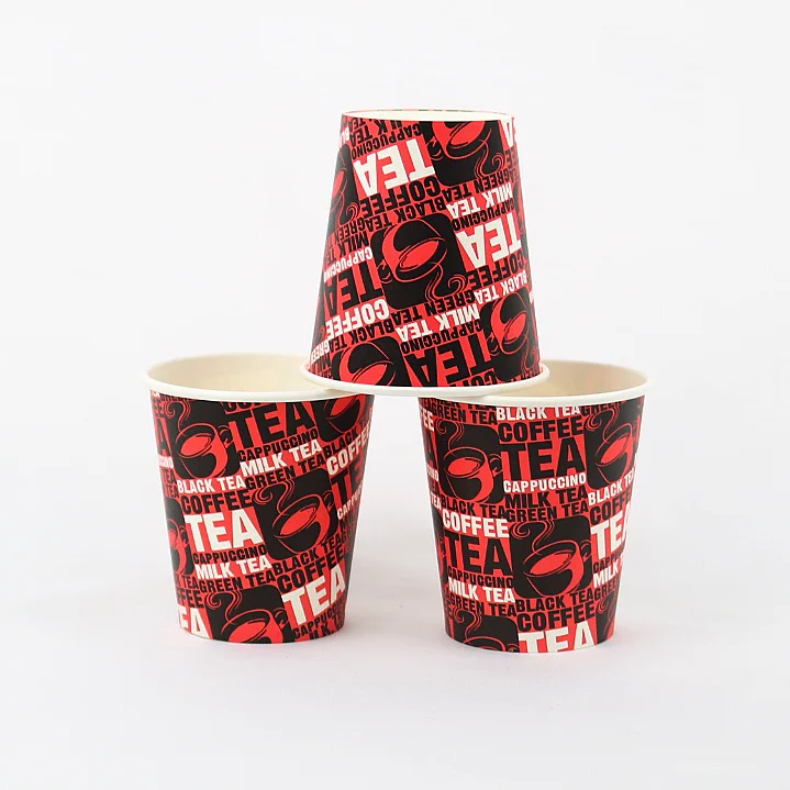 China Supplier Cheap 7oz Single Wall Coffee Paper Cup With Custom Logo Printed Disposable Cups