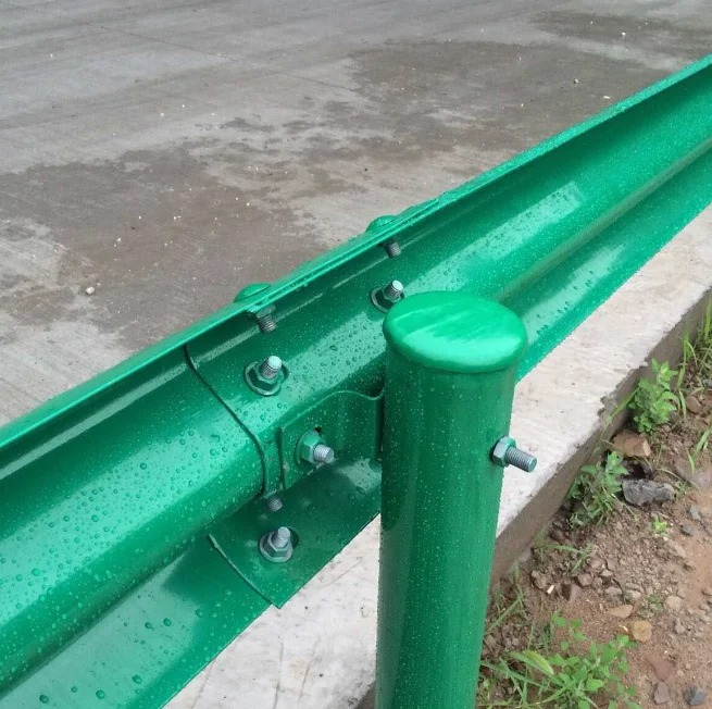 W Beam / Thrie Beam Sigma Post Bridge Guardrails Barrier Hot Galvanized Road Safety Fence