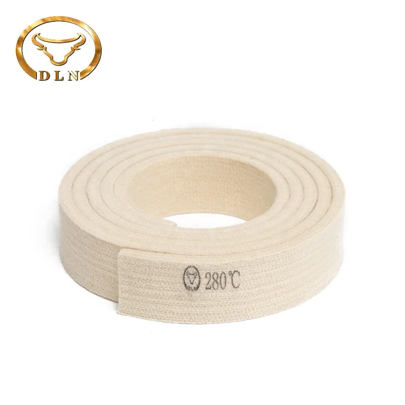 Heat resistant Nomex anti abrasion felt pad for aluminium extrusion aging furnace basket