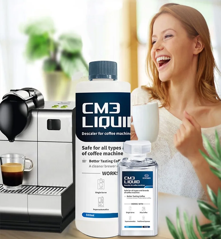 Descaler for coffee machines - liquid detergents suppliers- coffee machine descaler