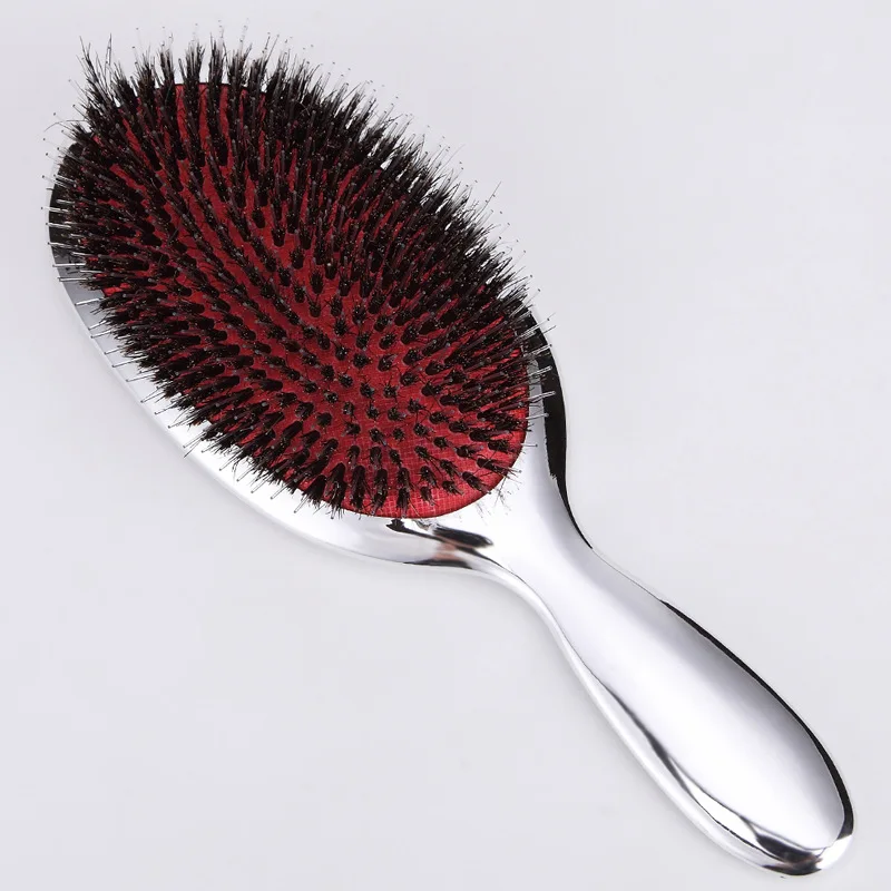 In Stock Black Detangling Hair Brush Round Antistatic Comb Hair Brush Ionic Heat Resistant Hair Brush