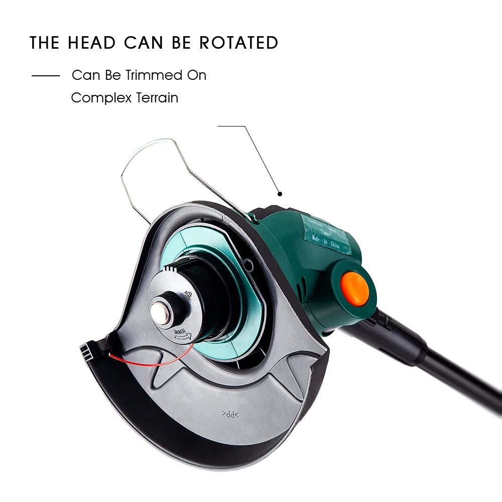 EAST 20V Telescopic Handle Cordless 10Inch Grass Trimmer Cutting Machine