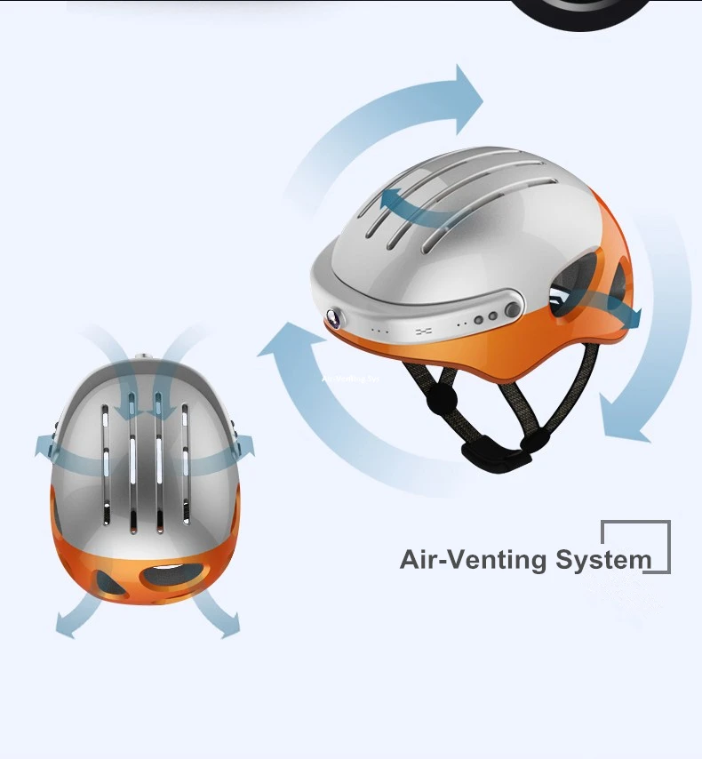 High quality Intelligence helmet camera with motorcycle helmets with bluetooth built in skydiving helmet