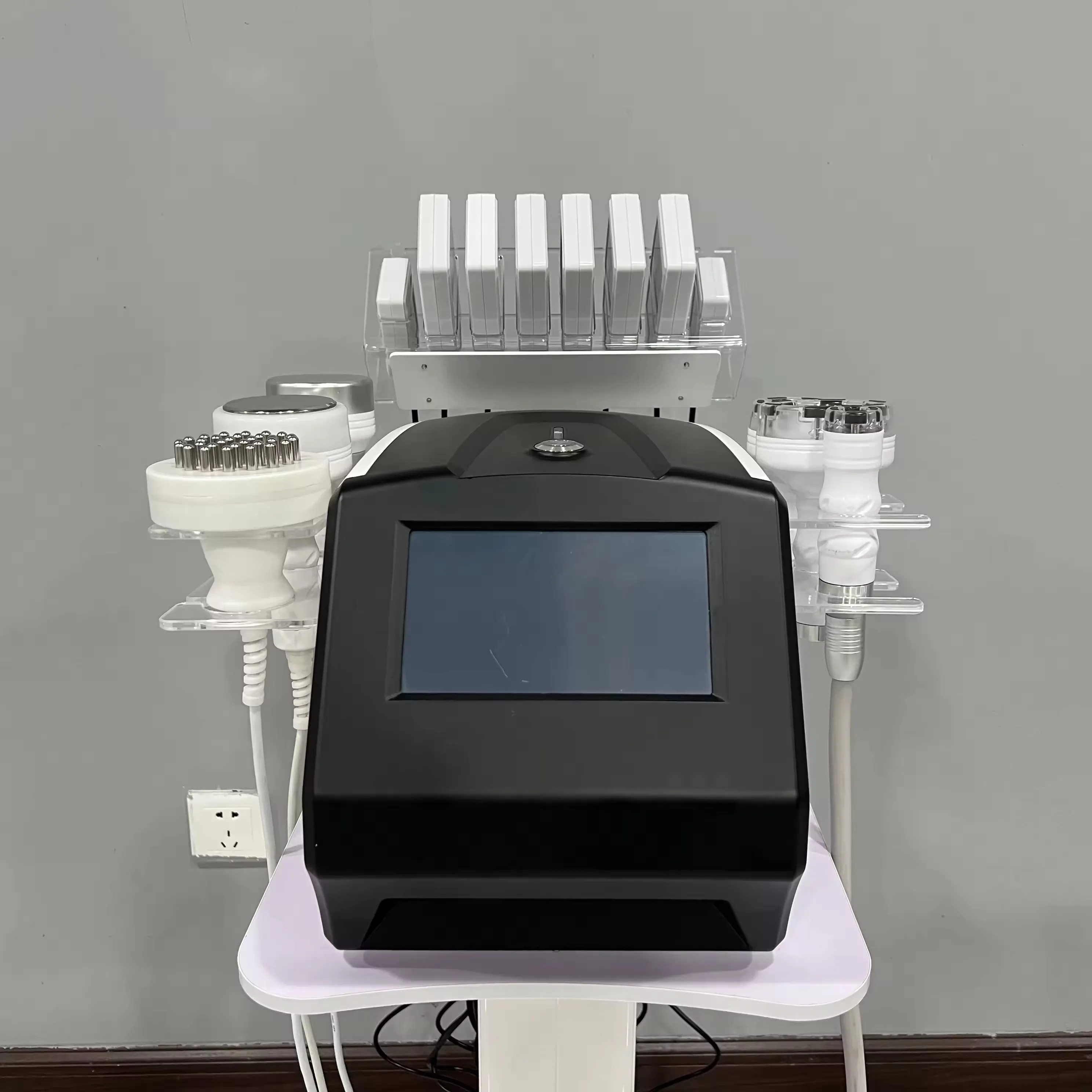 Portable 80K cavit RF 7 in 1 Diode Lipo Vacuum Cavit System Machine