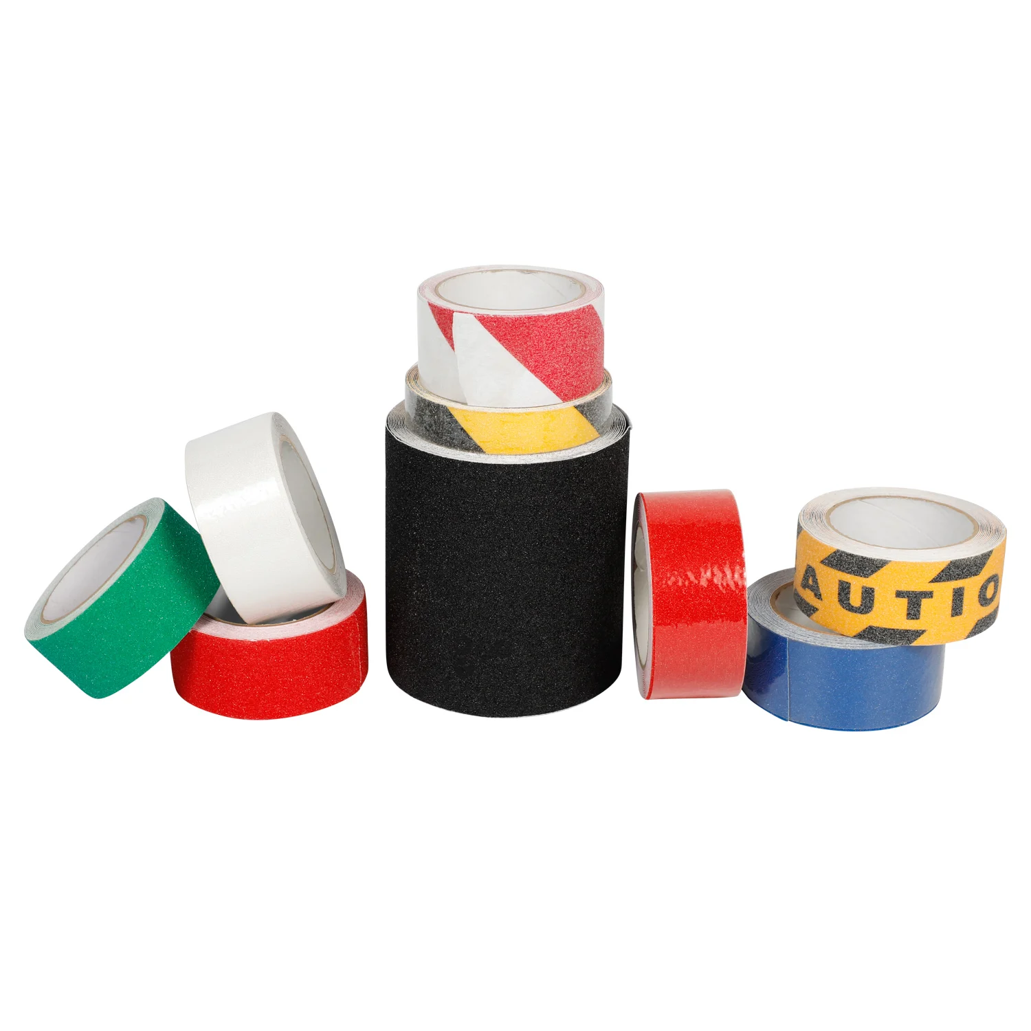 Single side waterproof industrial non slip stair treads warning self adhesive tape pvc anti slip grip floor tape stairs