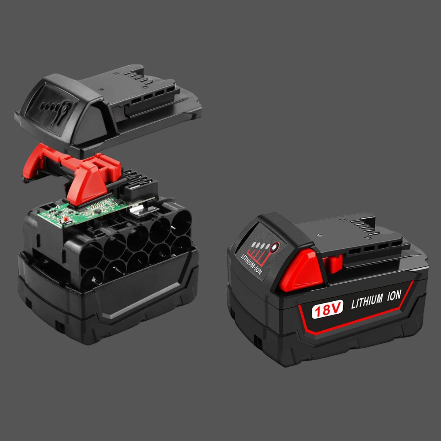 FOR milwaukee battery m18 v12 combo kit for power tool battery