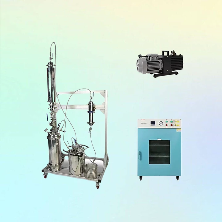 Closed Loop Extractor Dewaxing Column Stainless Steel Closed Loop Extractor 1lb 2lb 5lb 10lb