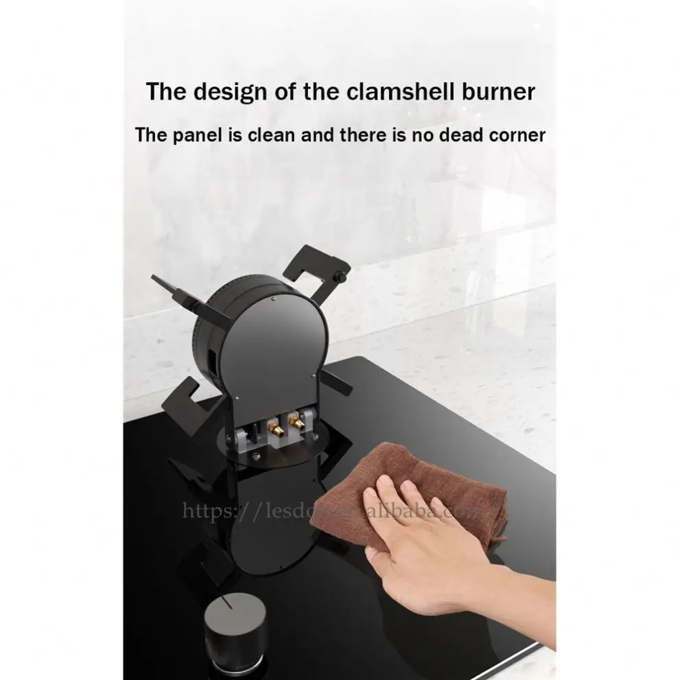 Reversible burner magic dish stove LPG household double gas stove