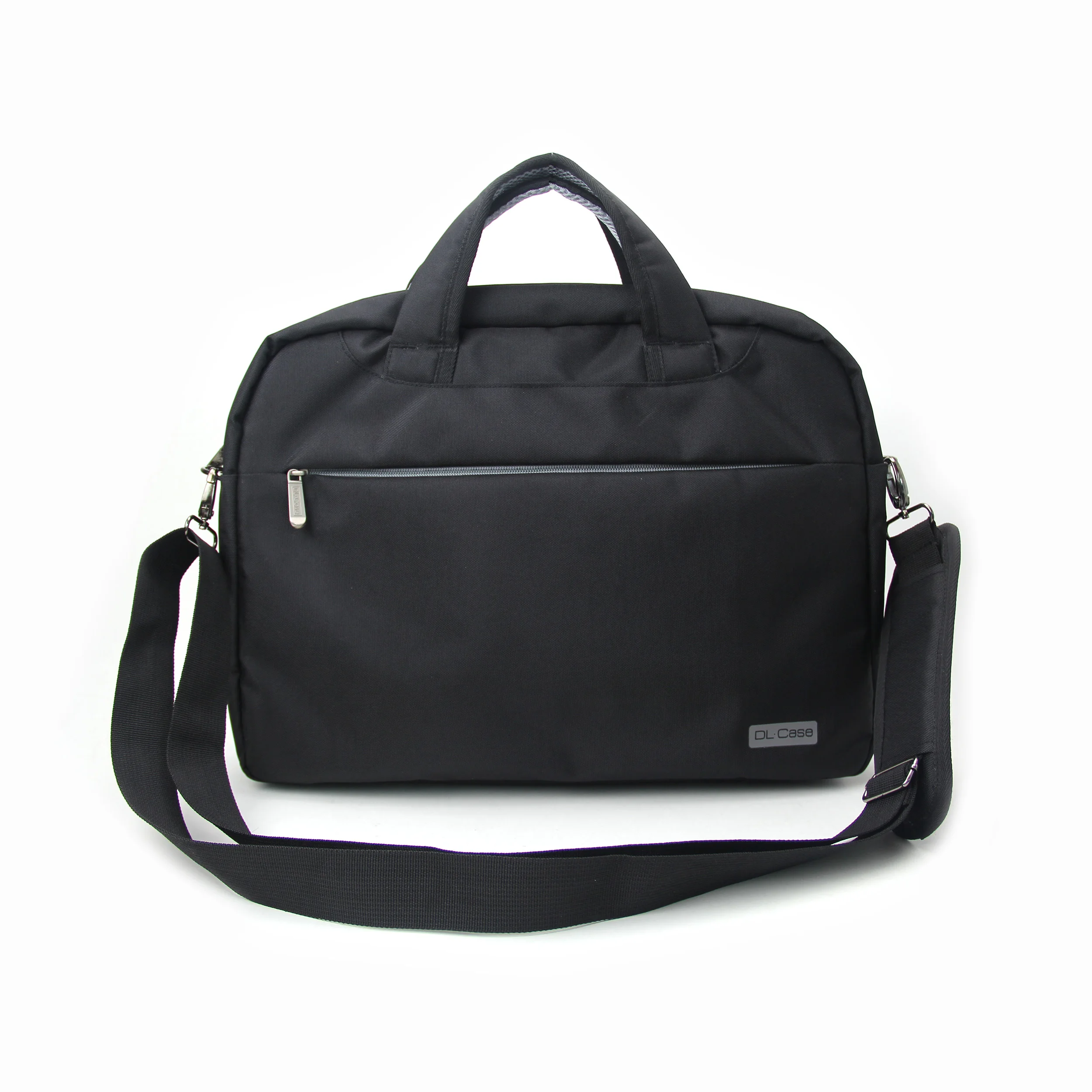 Manufactory Basics Black Computer Case Bag Laptop Tote Messenger Bag for Women and Men