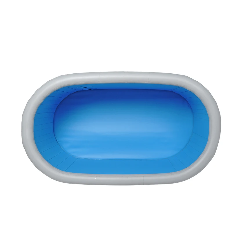 double layers seals military-grade pvc 150cm 180cm inflatable cold plunge ice bath tub therapy recovery pod for athletes