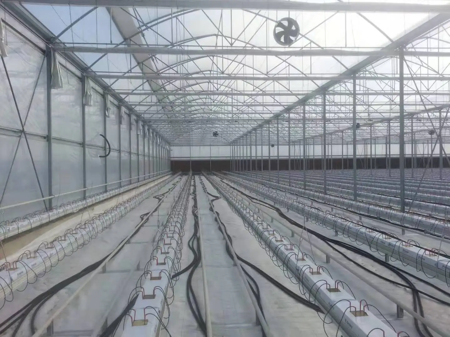 Growing tube container farms floating hydroponic rafts